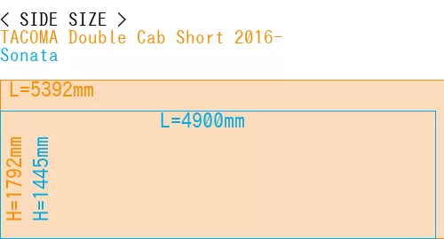 #TACOMA Double Cab Short 2016- + Sonata